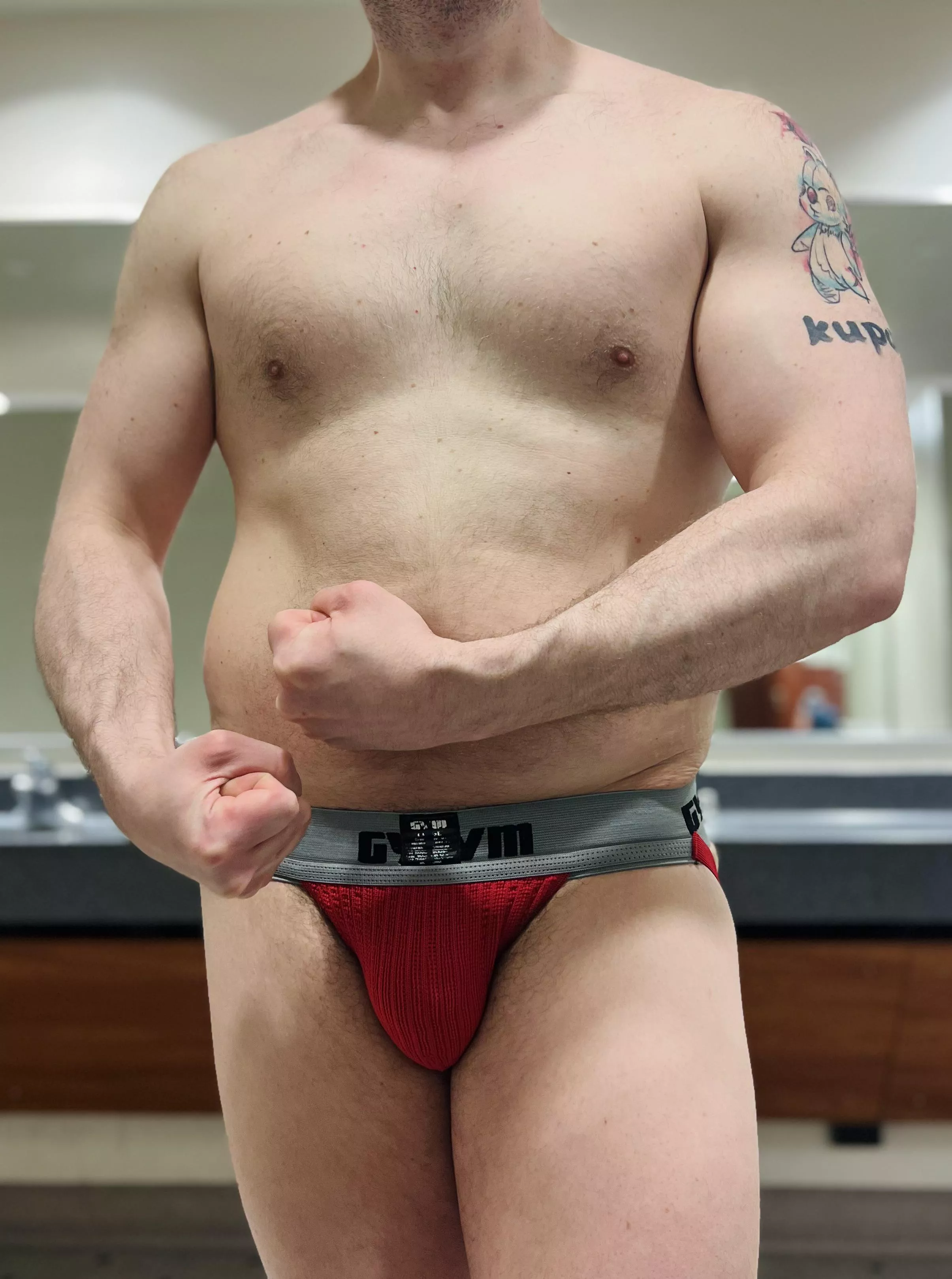 Worked my biceps today….(40)