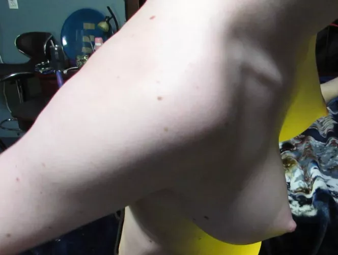 Yes always puffy and hard 