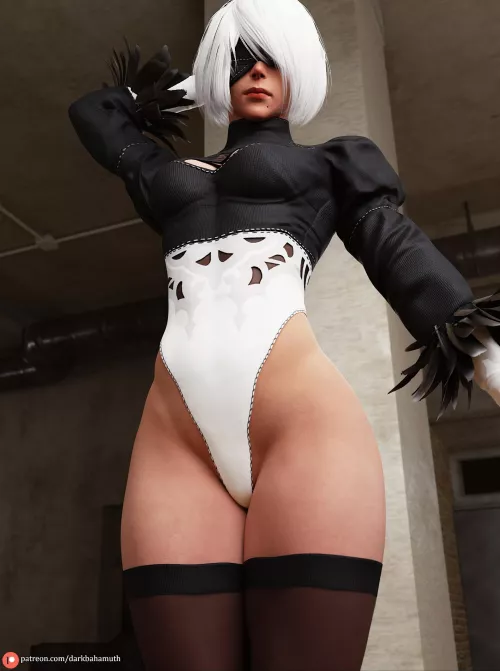 Yorha 2B is perfect (Darkbahamuth)