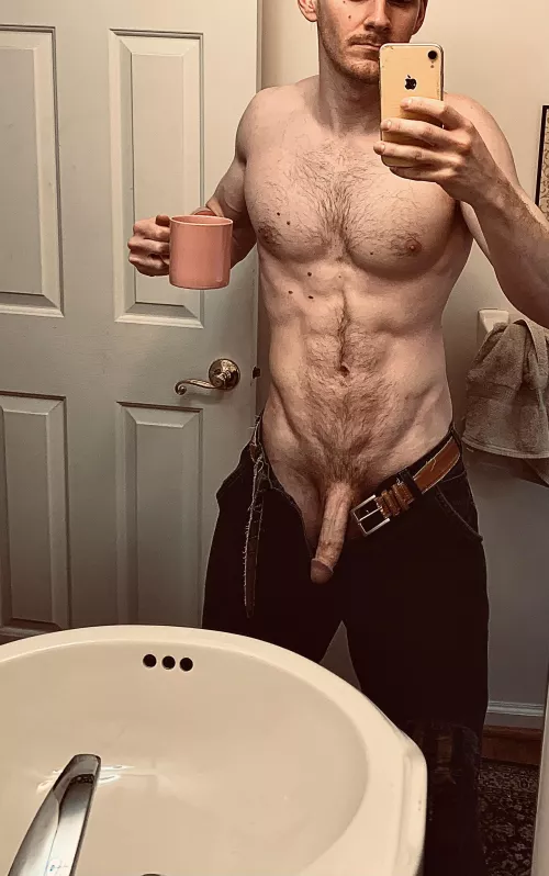 You like my coffee mug?