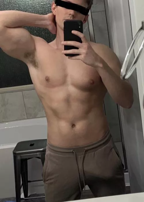 You think people at the gym noticed?