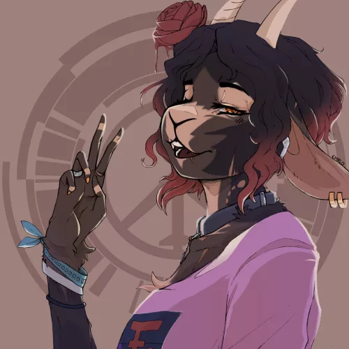 Your horned (and scarred) angel