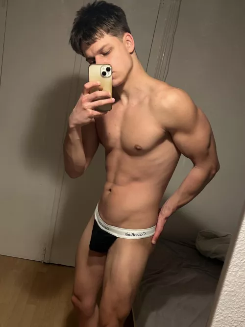 (19)Would you take off my jockstrap?