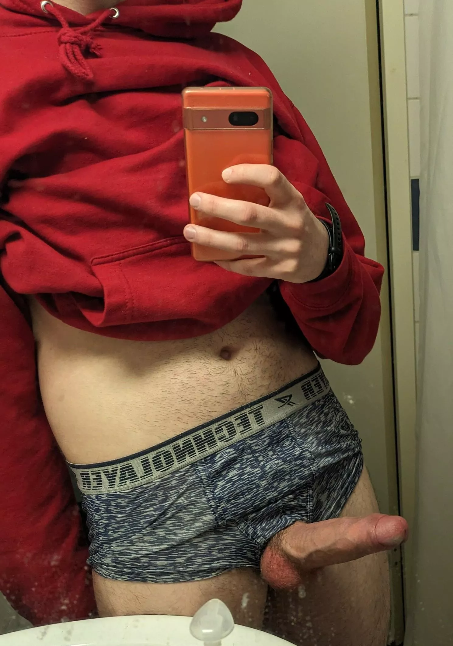 Anyone else cut a hole in their underwear just to be naughty?