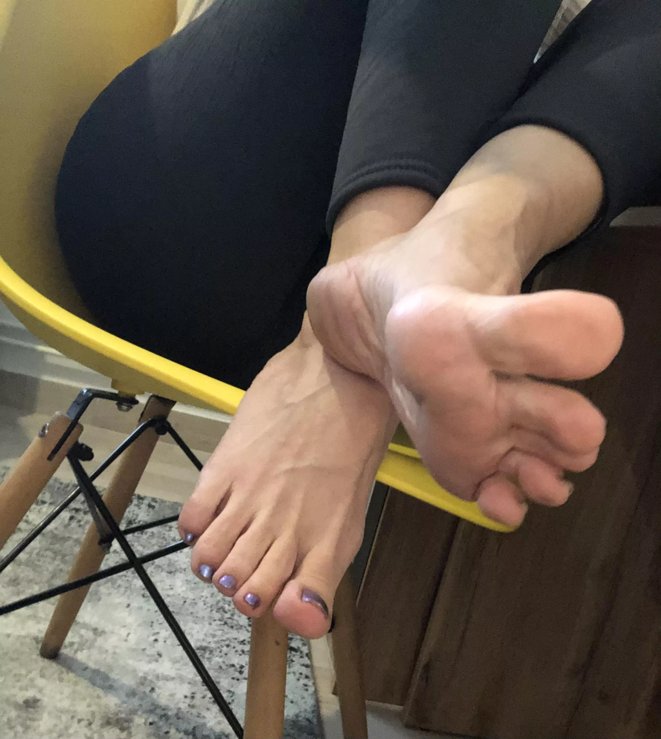Anything and everything, but above all, of course, the feet