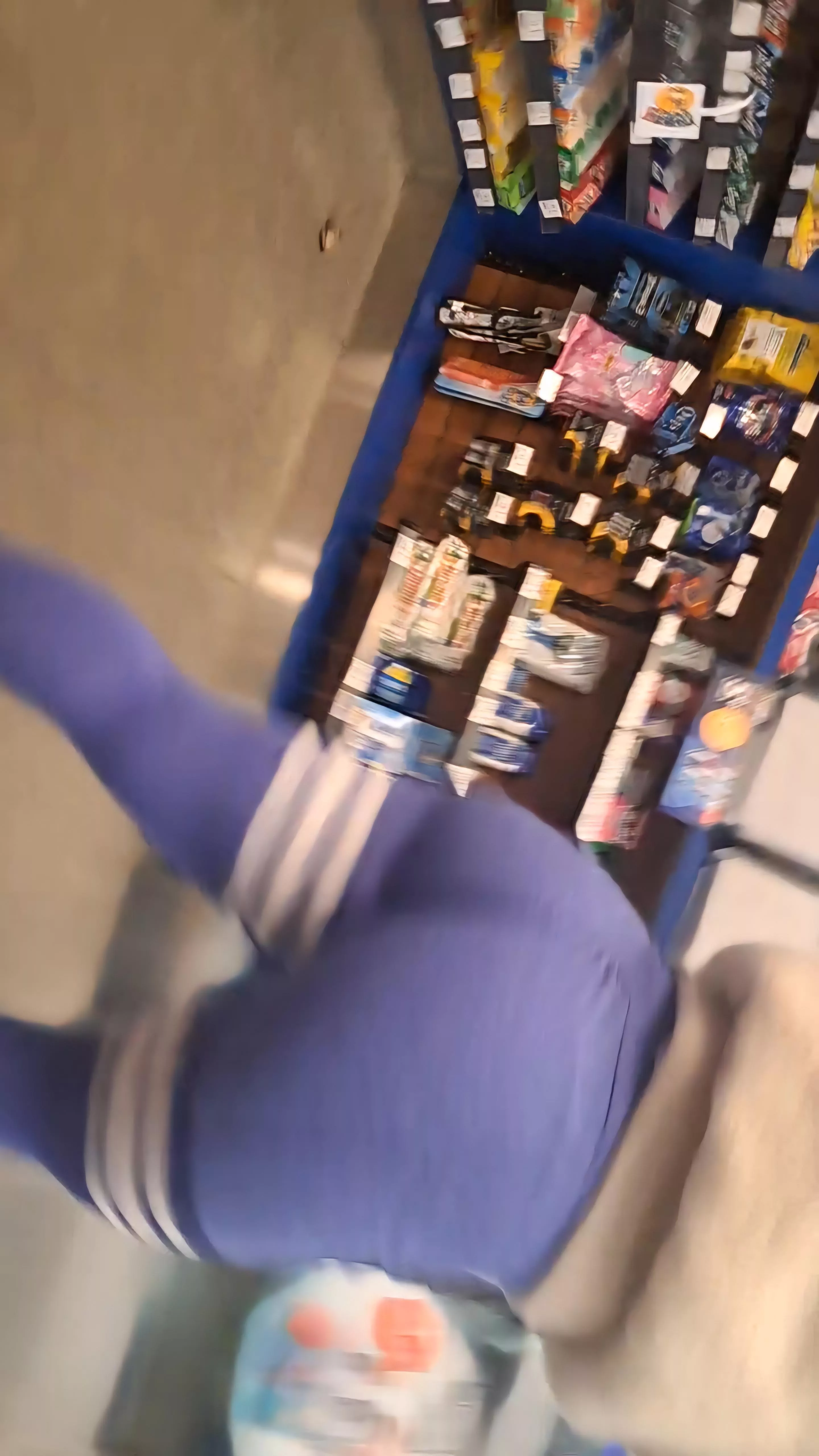 Ass leggings mom at gas station