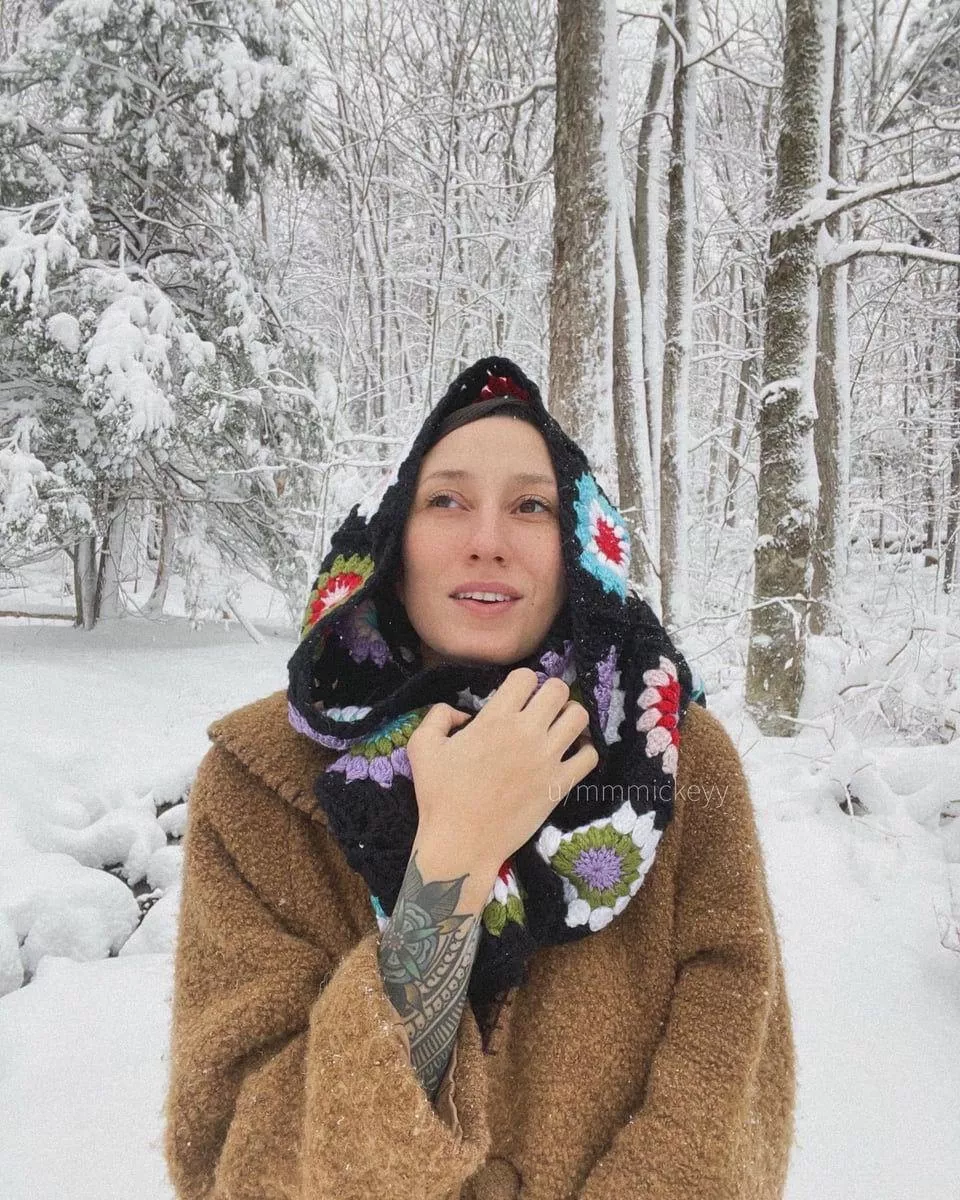 can you believe it snowed again in VT ?