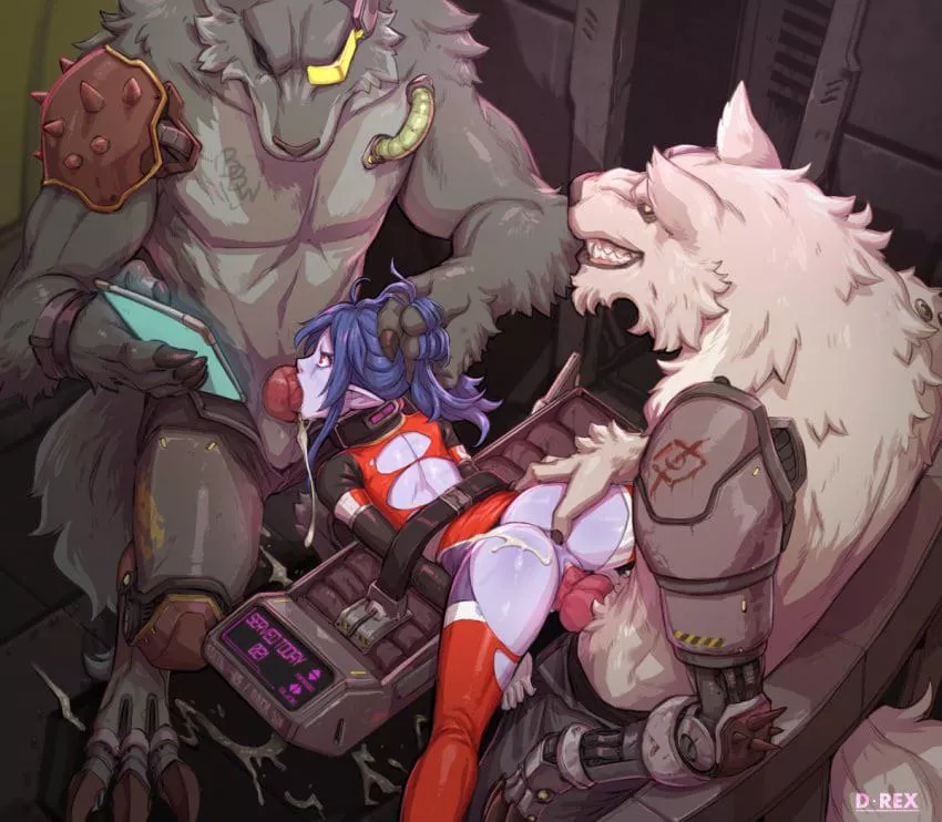 Captured by space pirates (D-Rex) 
