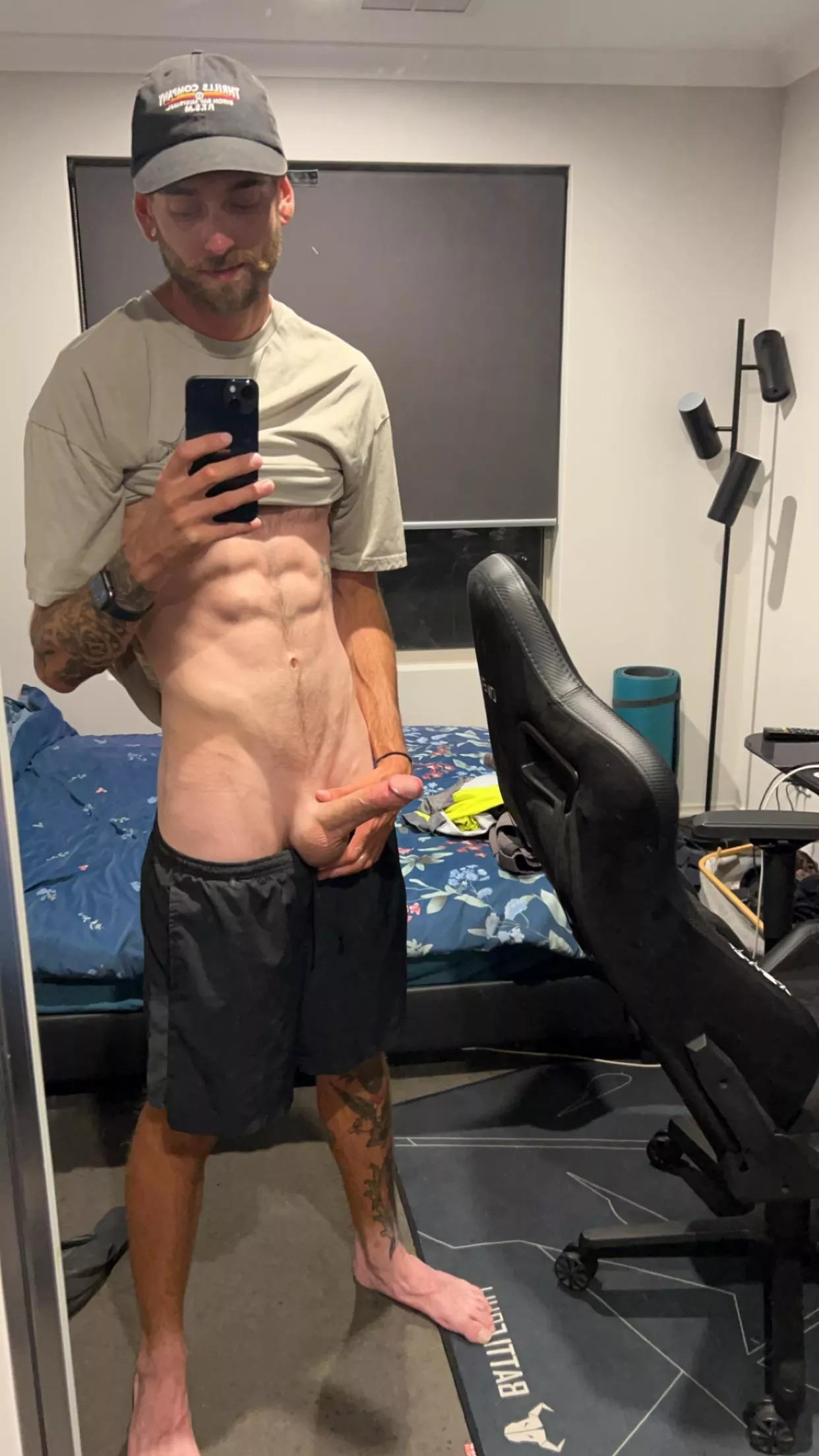 Clean shaved 😛