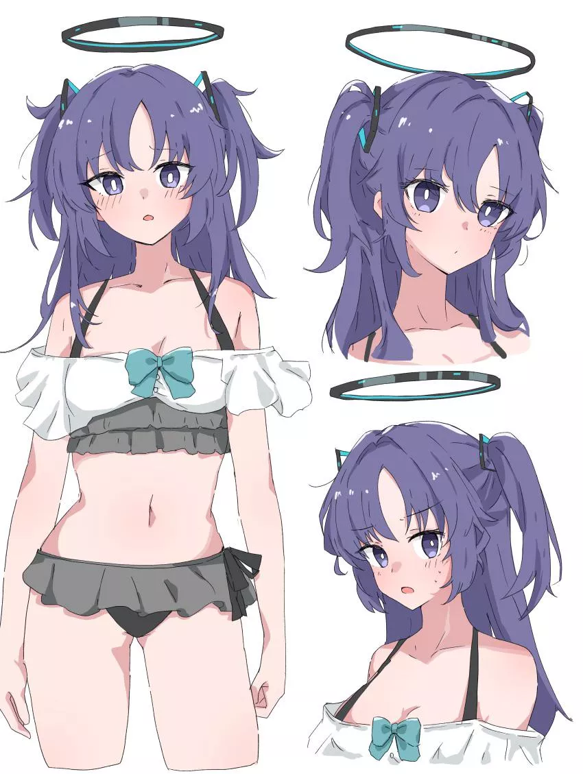 Cute and sexy angel waifu