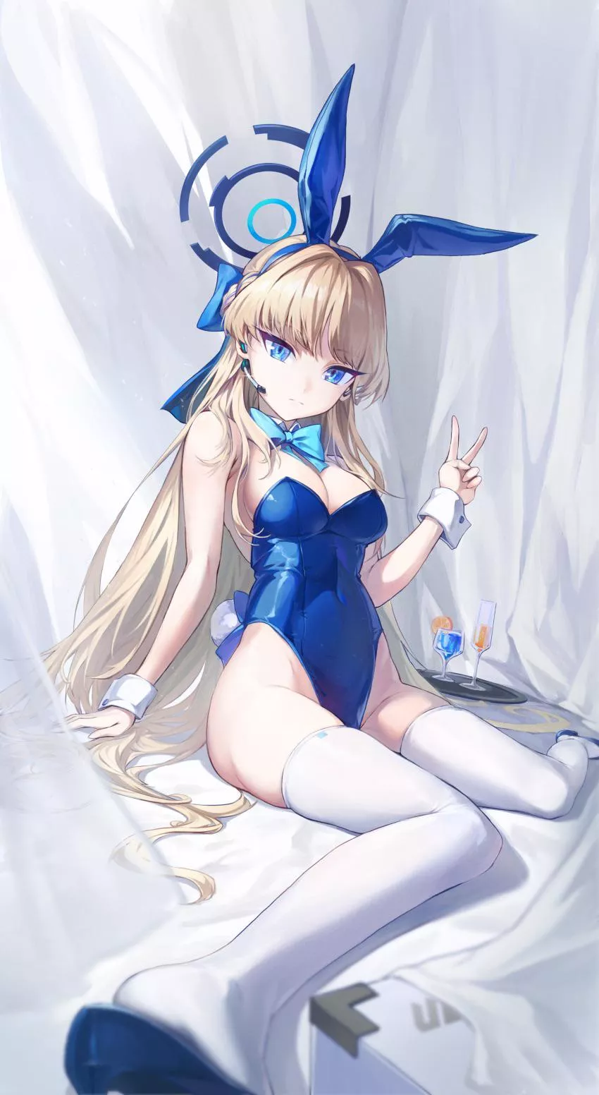 Cute perky waifu
