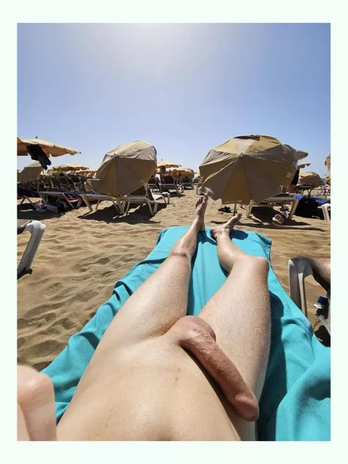 Gay jude beach boner