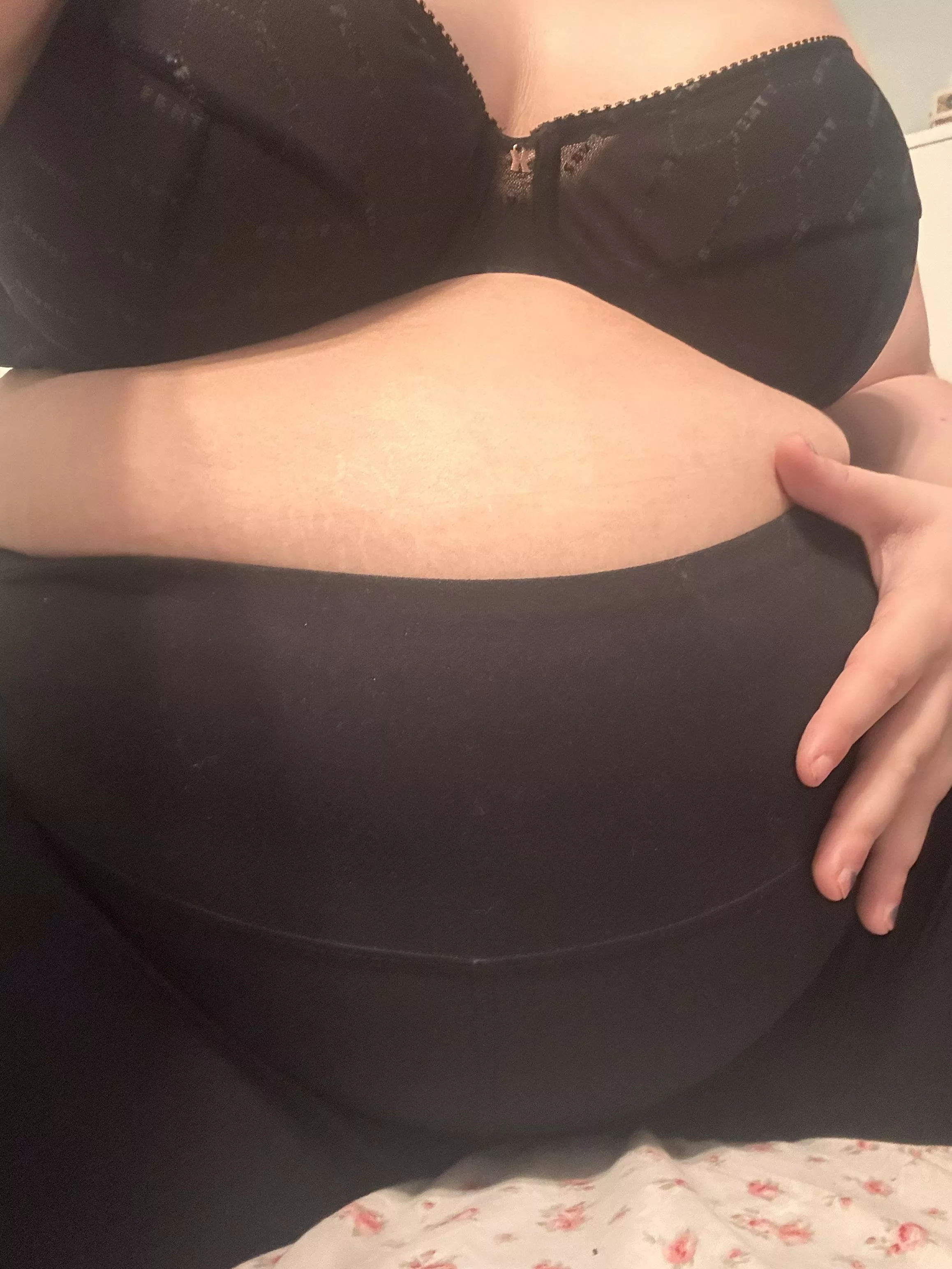 i can’t stop fattening up my pot belly 😛
