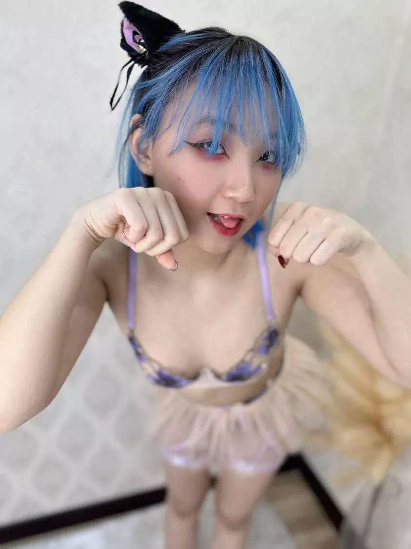 I will be your most obedient kitty, meow.
