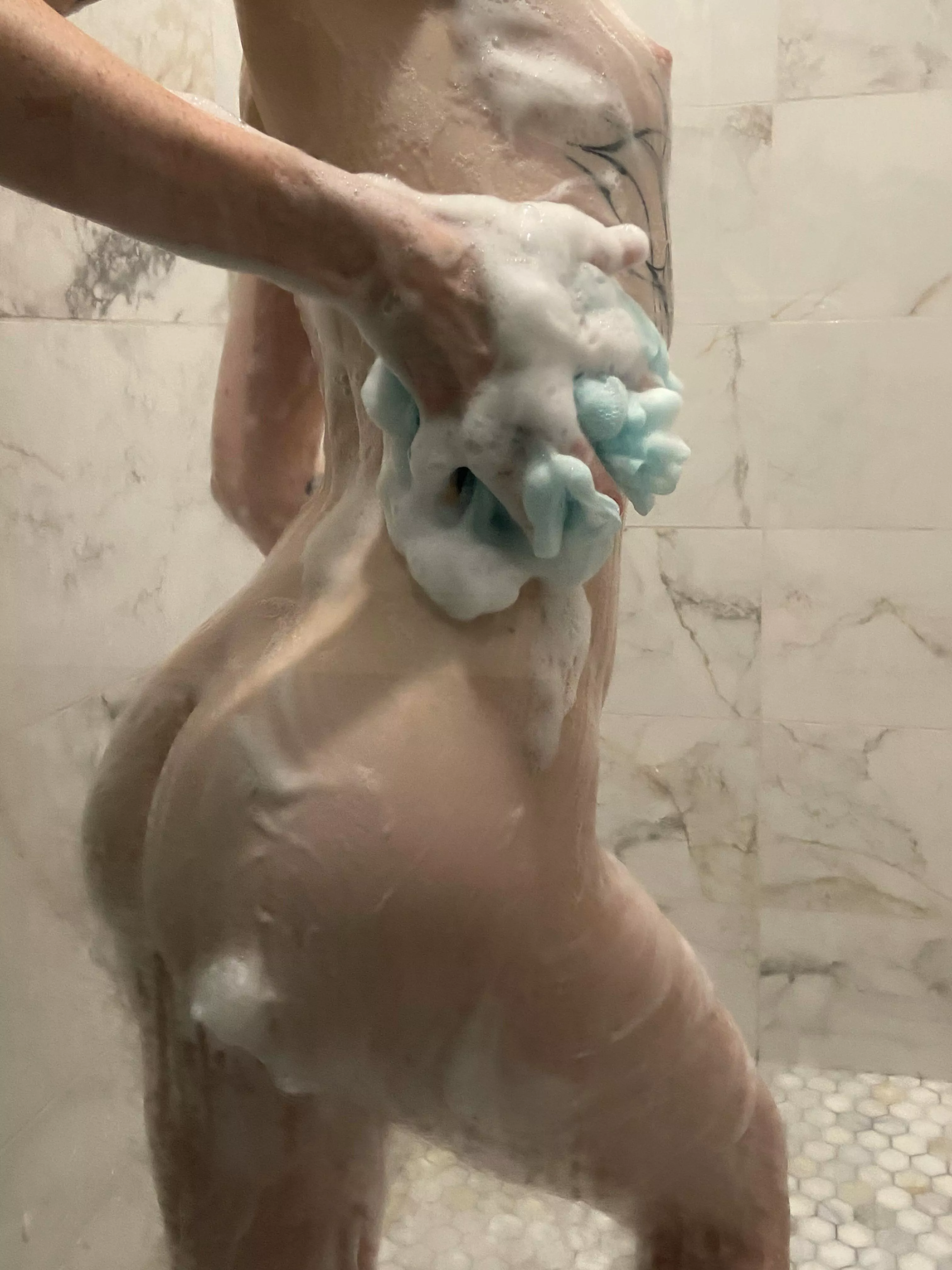 If I asked you to join me daddy... Would you help me soap up after we fuckt?