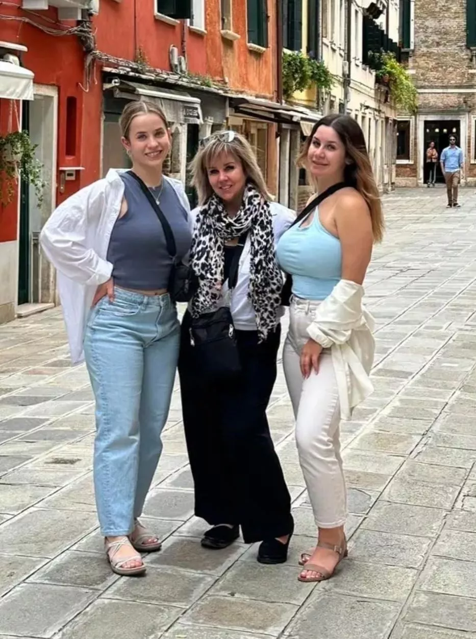Mother and daughters
