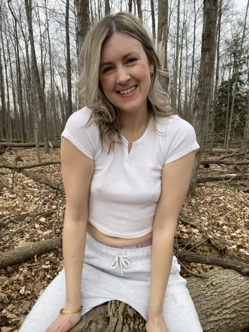 My second favourite type of wood to sit on 