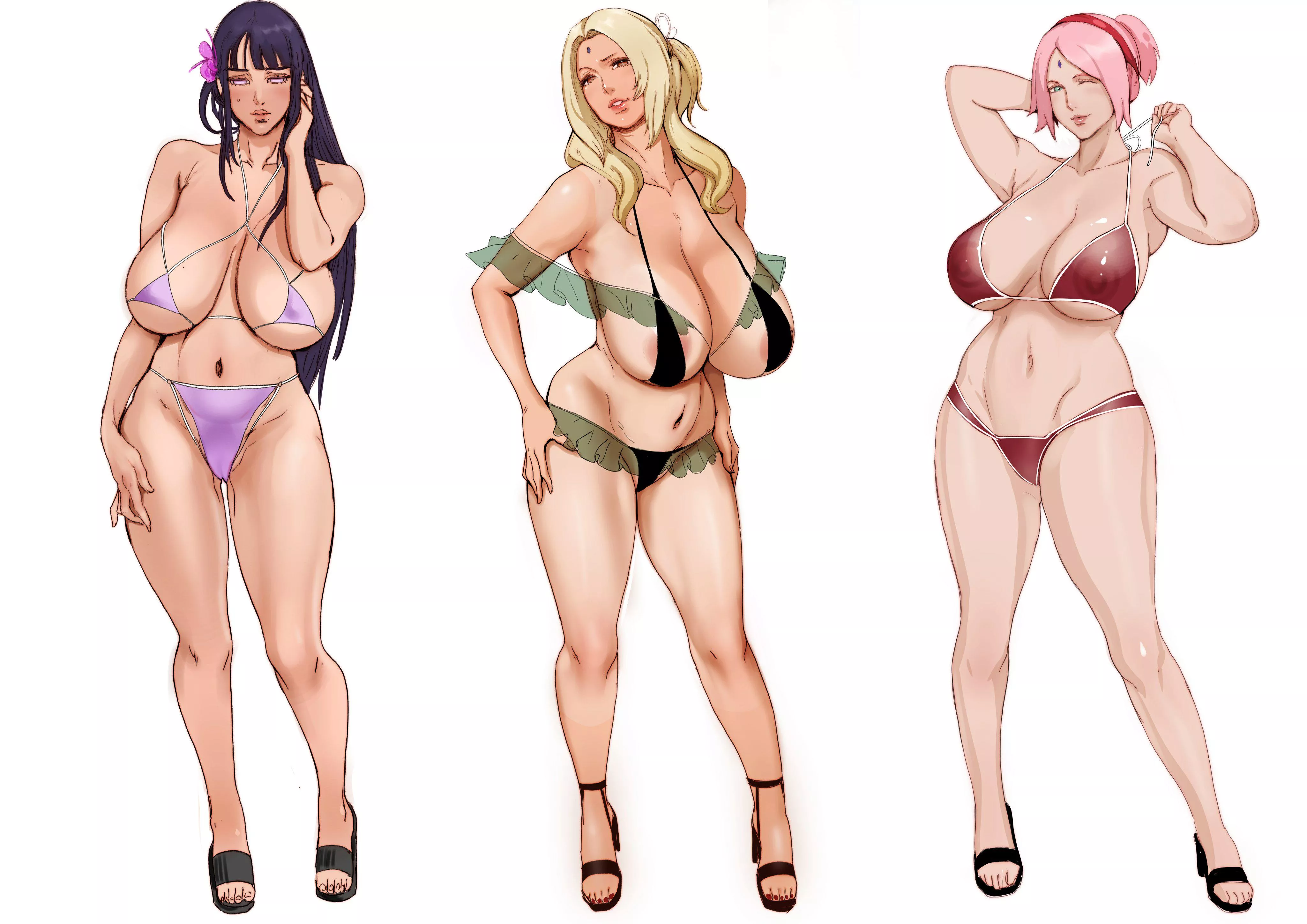 ninja MILFS, who's ur favorite of this trio?