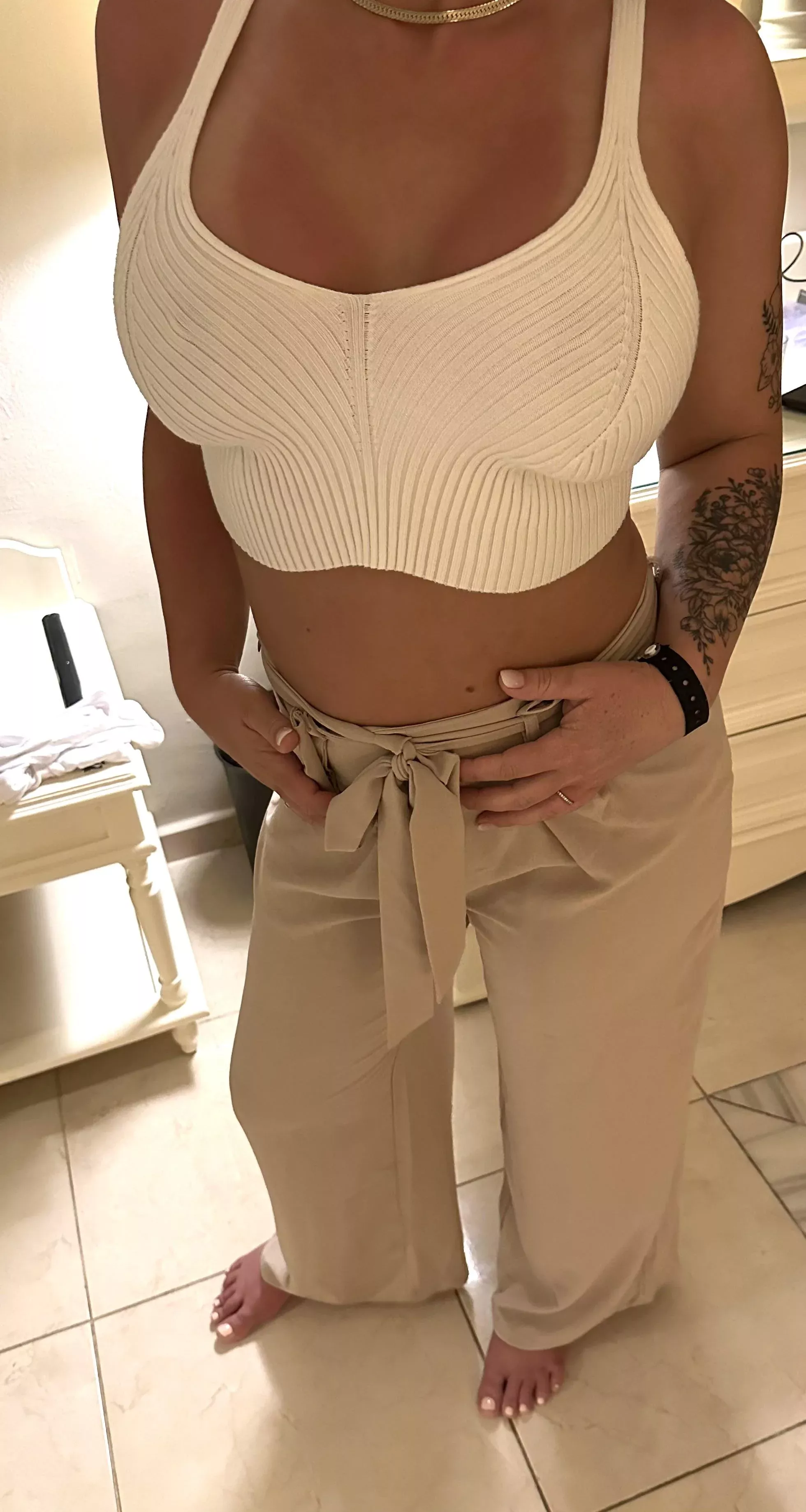 No bra needed!