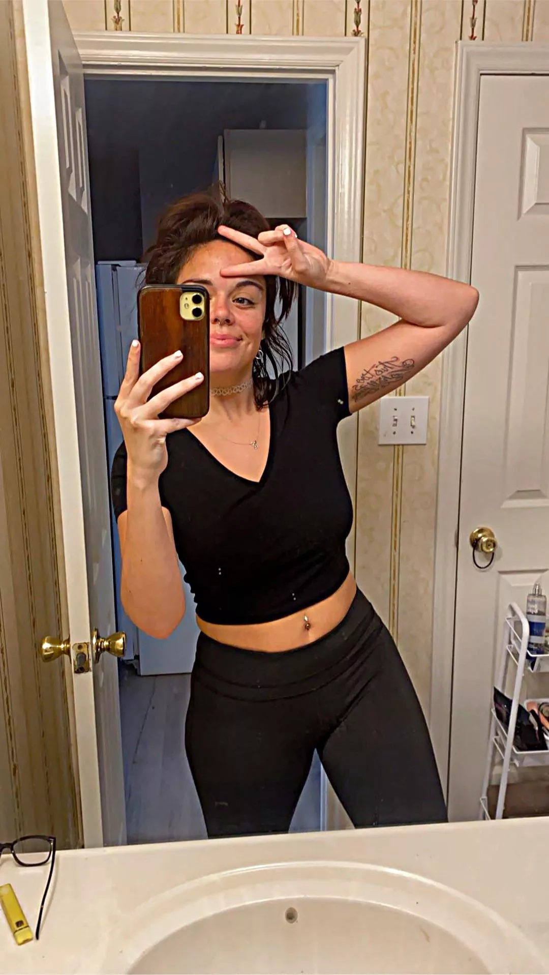 no makeup ;)