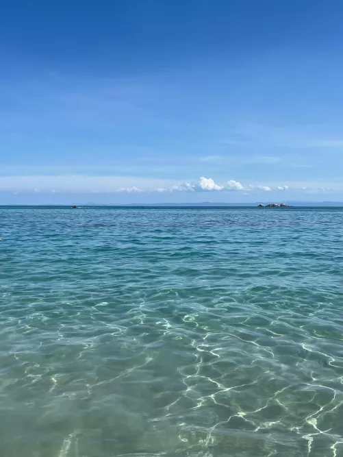 On the beach life is tastier...