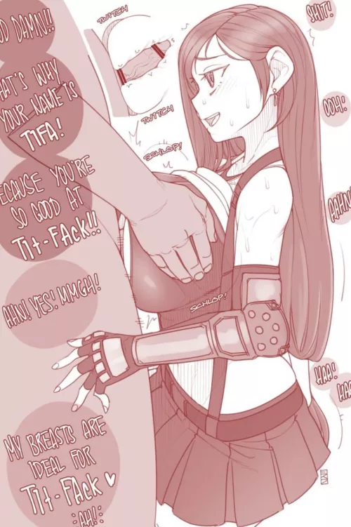Perfect for tit-fuck (Tifa Lockhart)