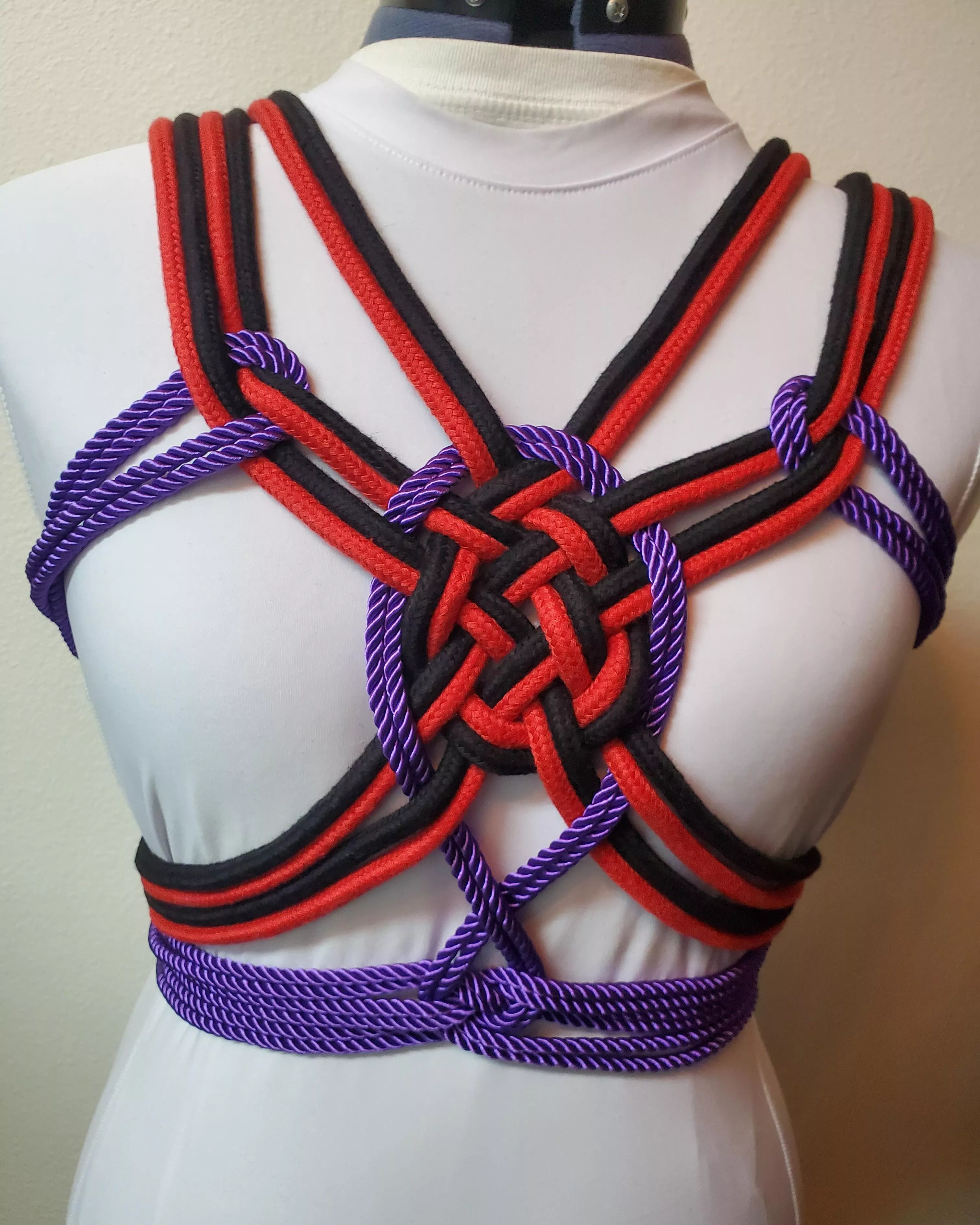 Re-created this chest harness from an old post 
