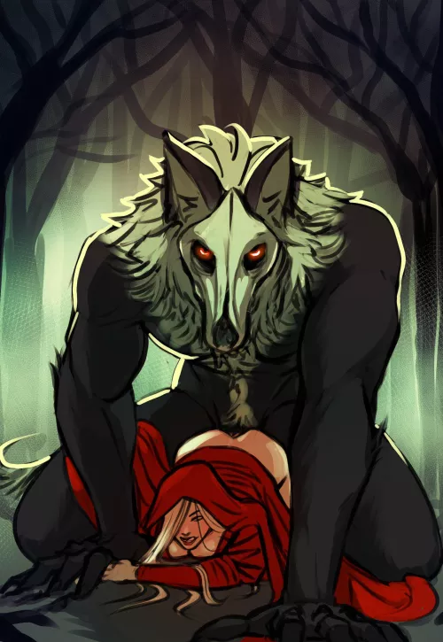 Red Riding Hood and the wolf (Frankensteinsm2)