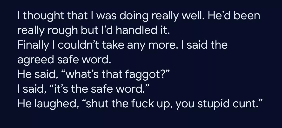 Safe word