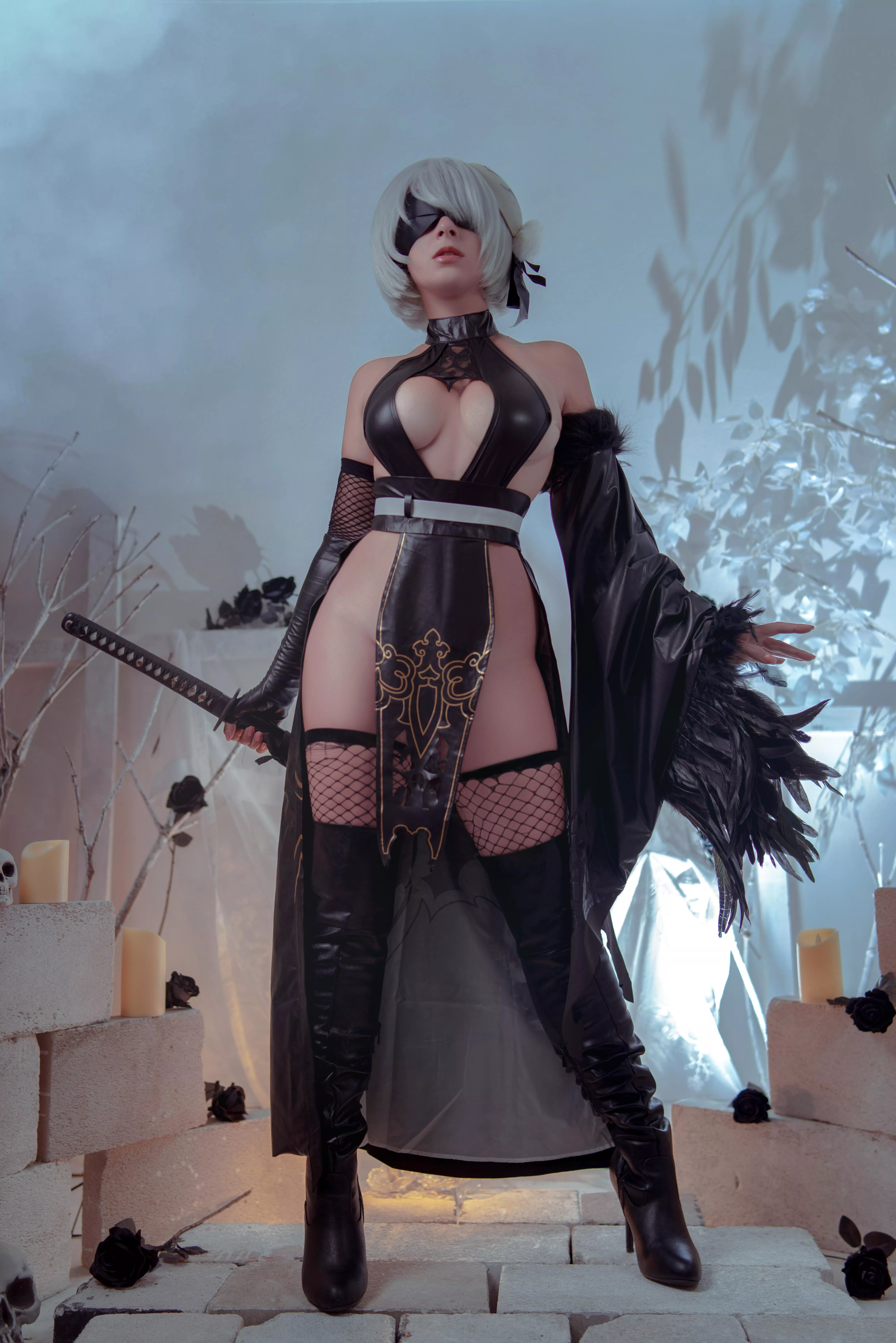 Shinobi 2B from Nier Automata by Yuna Kairi