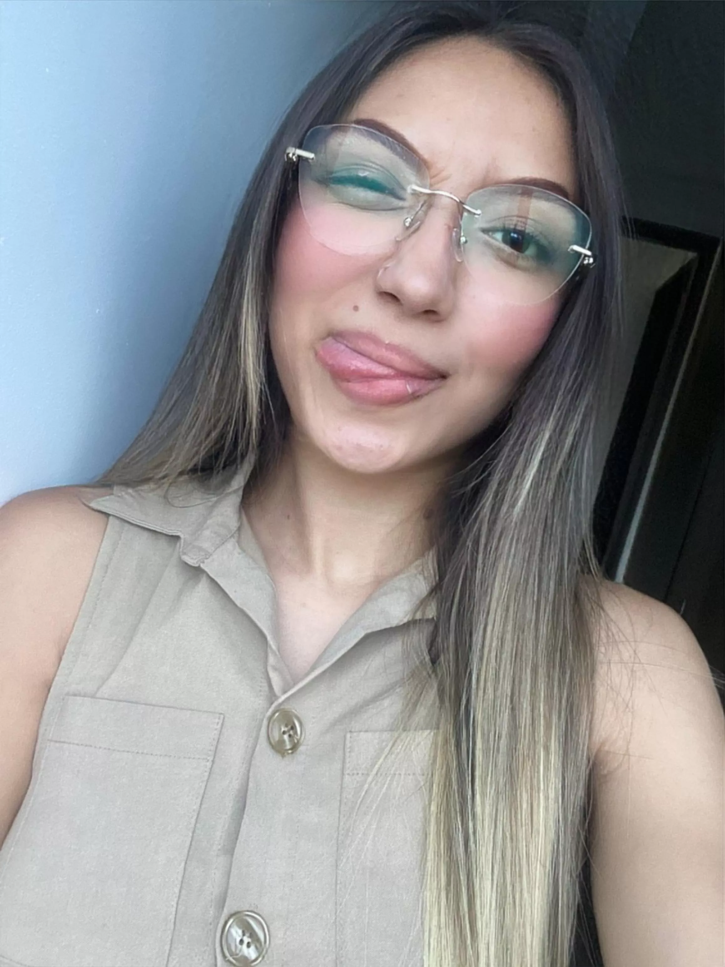 Silly selfie