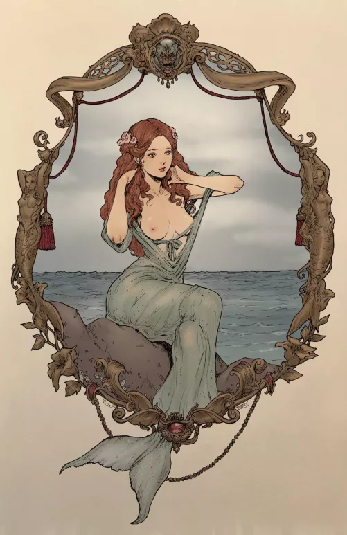 Siren by the sea (Jasmin Darnell)