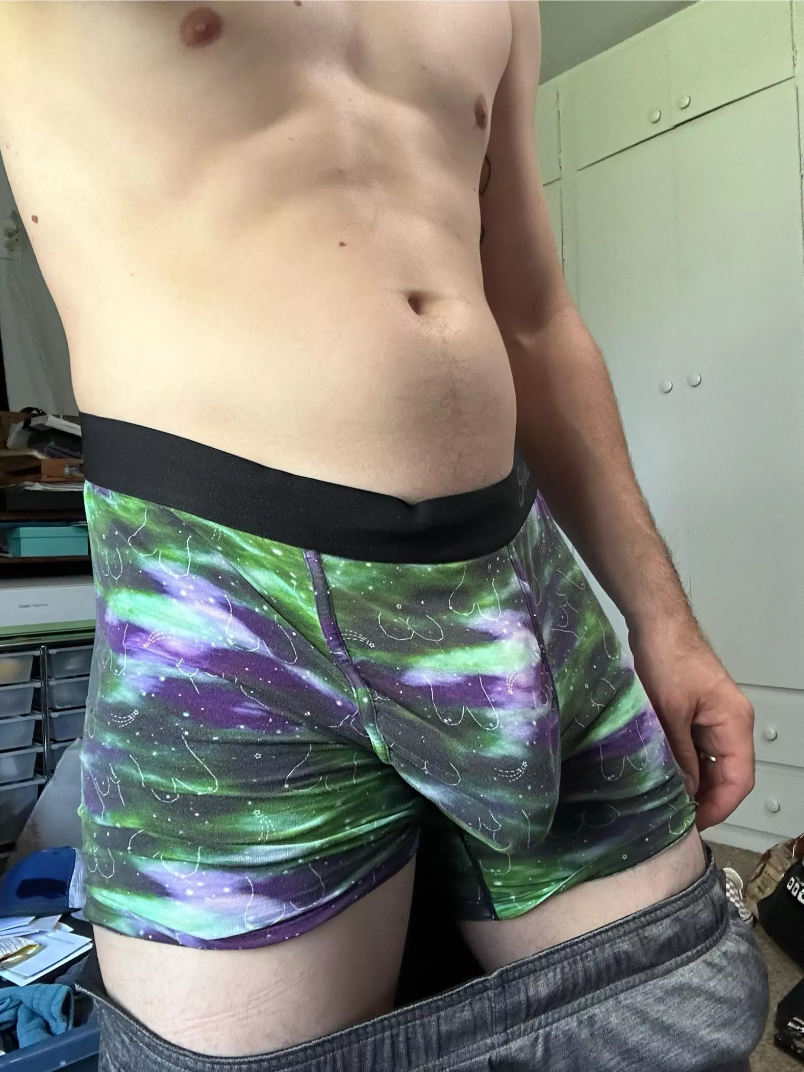They are very soft. Would you feel me up?