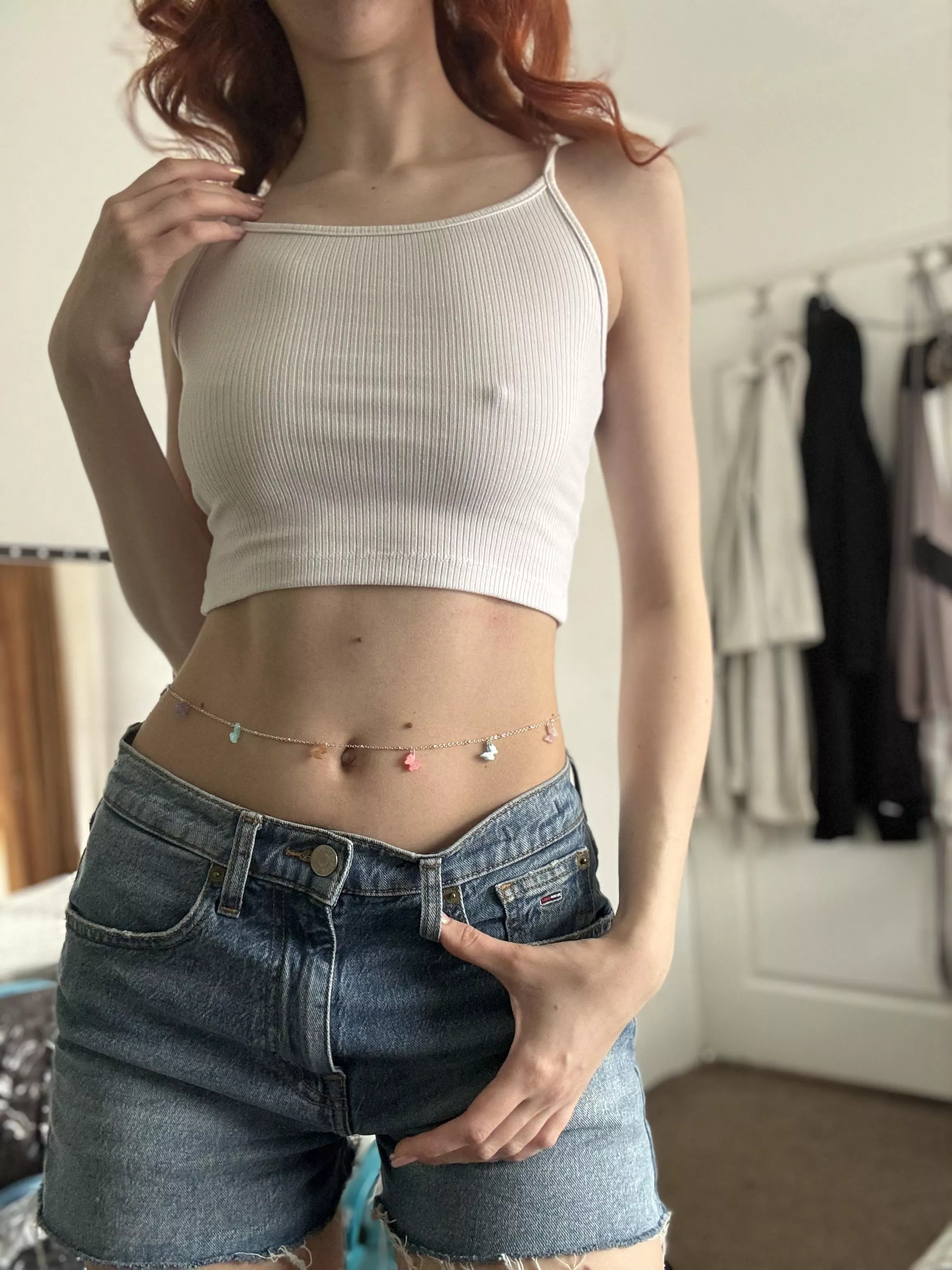 They look so good and perky in this top