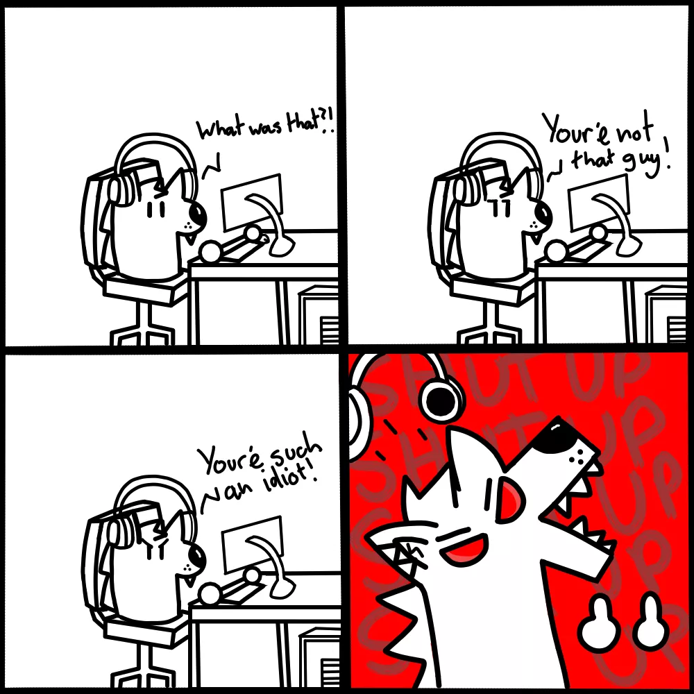 This is why I don't play with people... (OC)