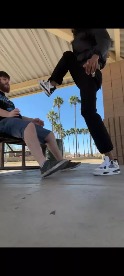Thouroughly Stomped Out Nuts In Public