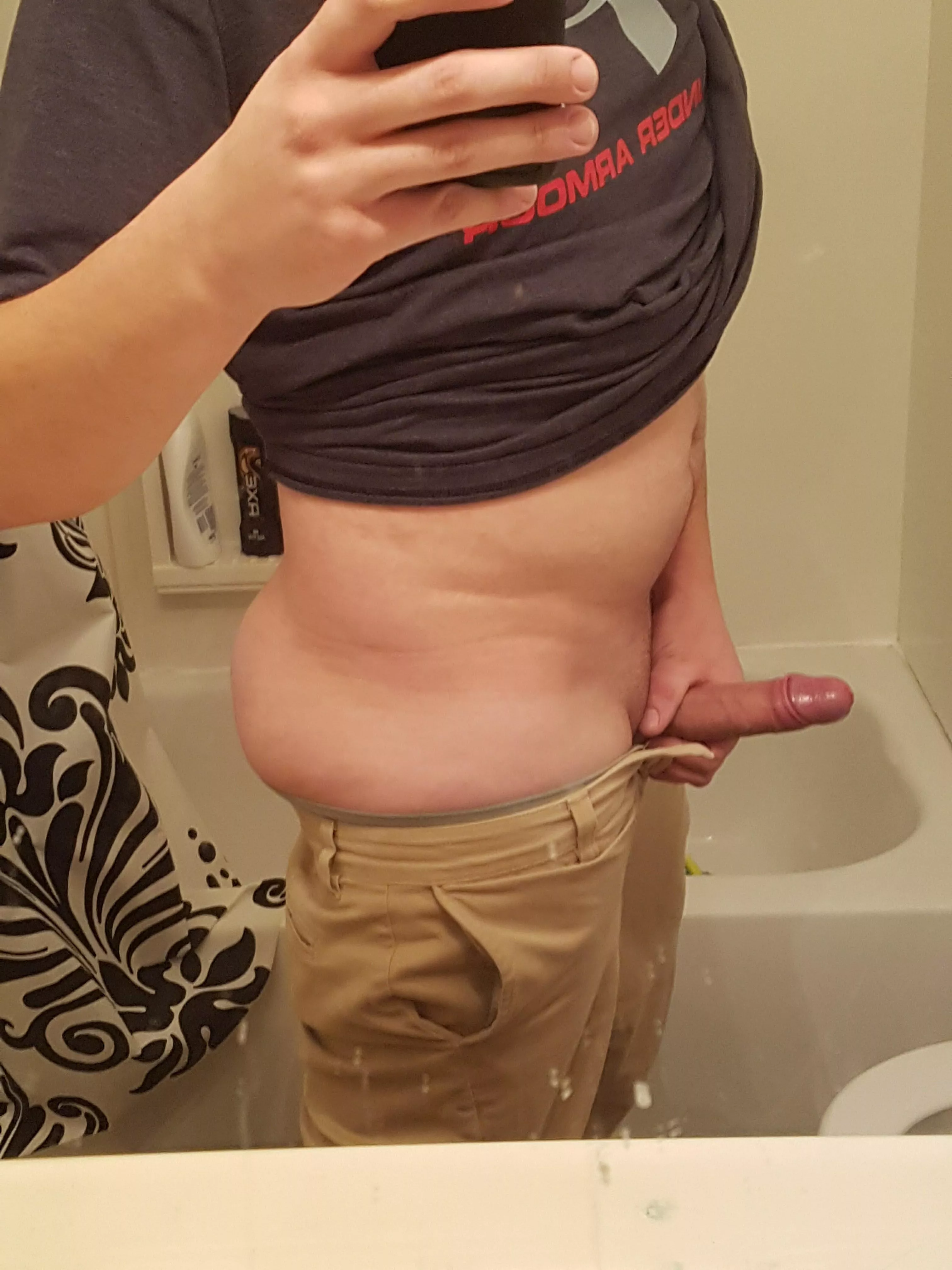 Trying to gain but all the weight just goes to my ass!