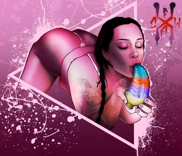 Wait a minute that’s not a lolly! By FUBARART (that’s me)