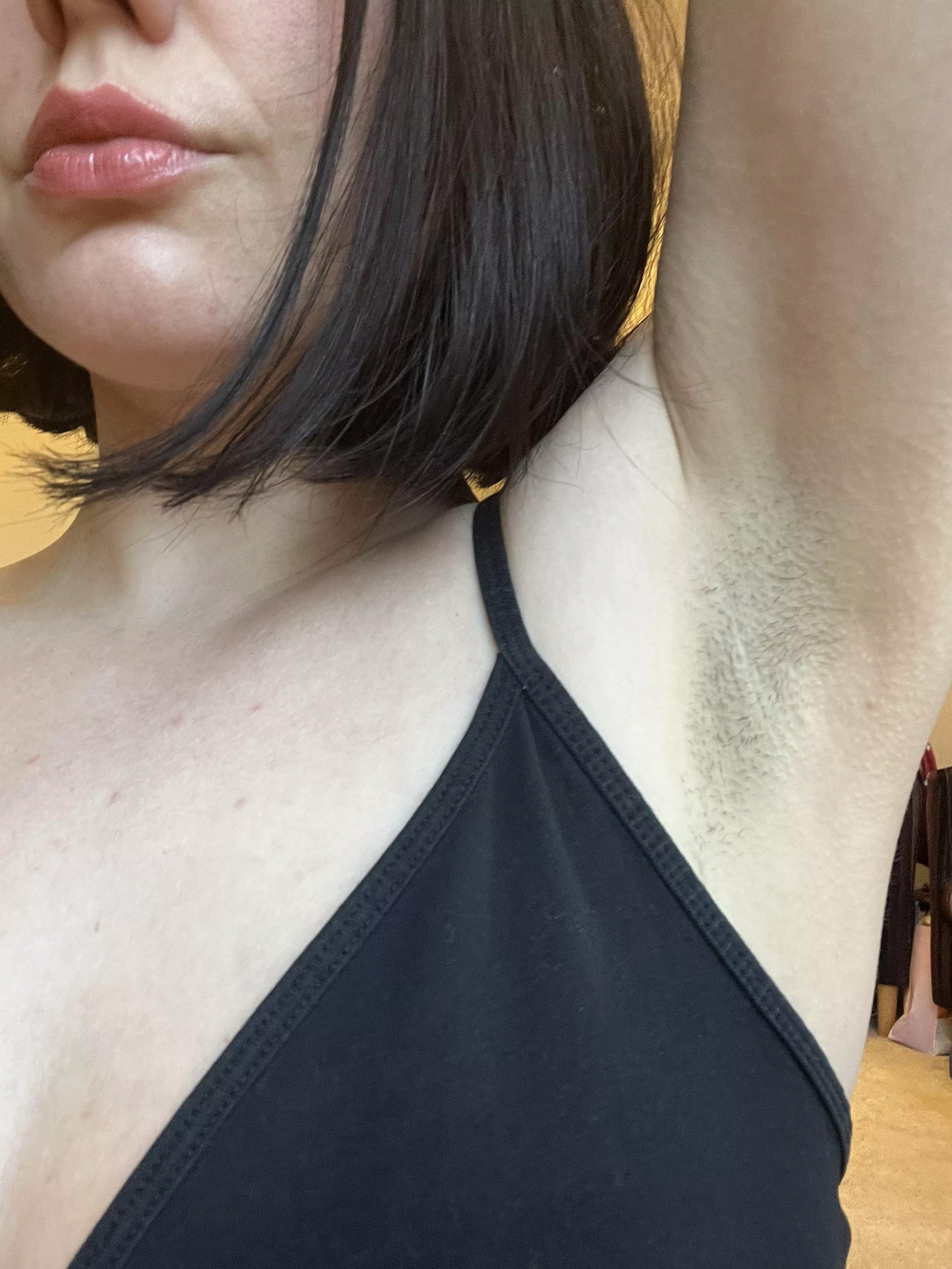 What happens when I raise my arm and show off my 30yr old pits? 