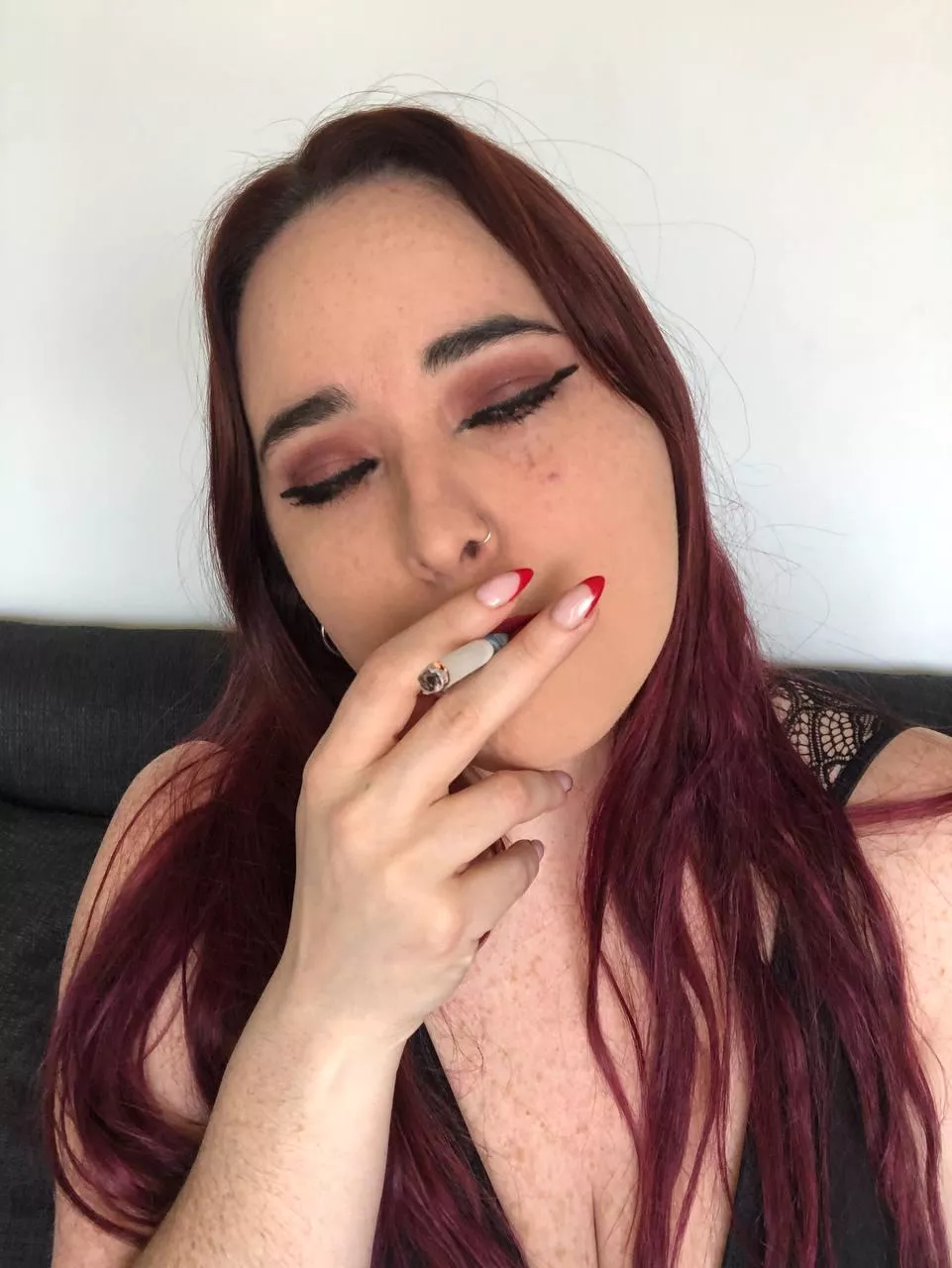 Will you slide down my ass or pussy first?
