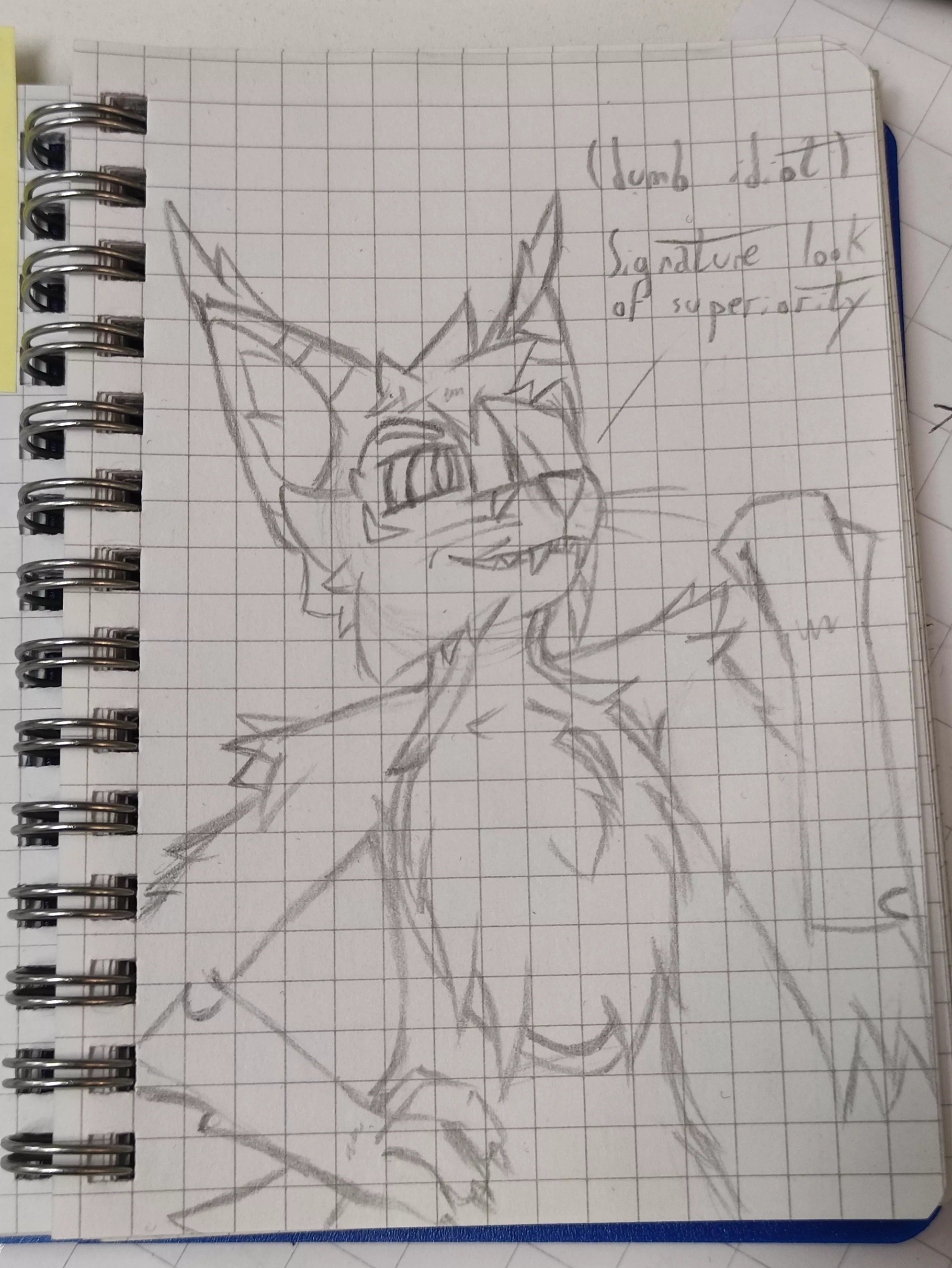 Workplace sketch time (I was bored lol)