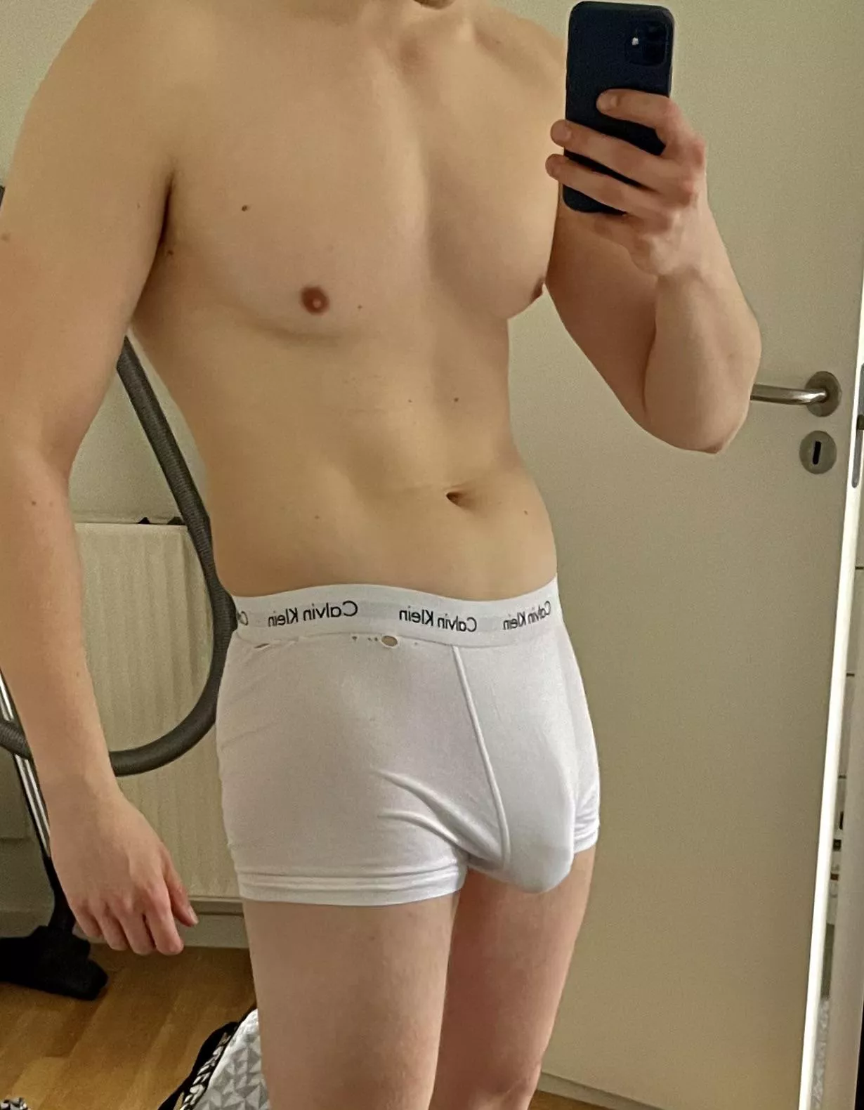 You can pull them down if you want to ;)