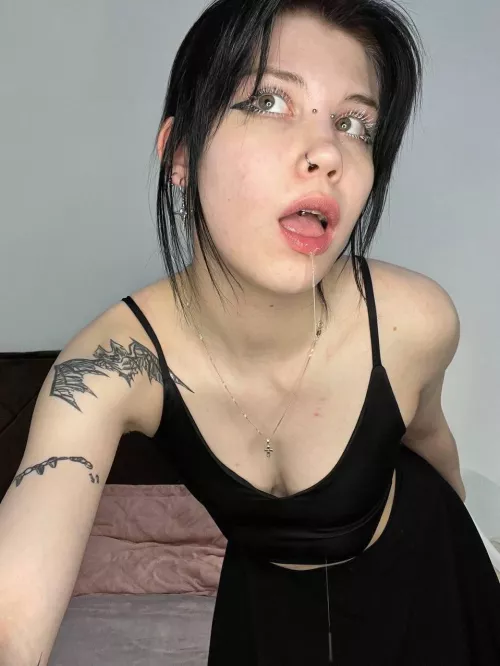 You need to catch my spit