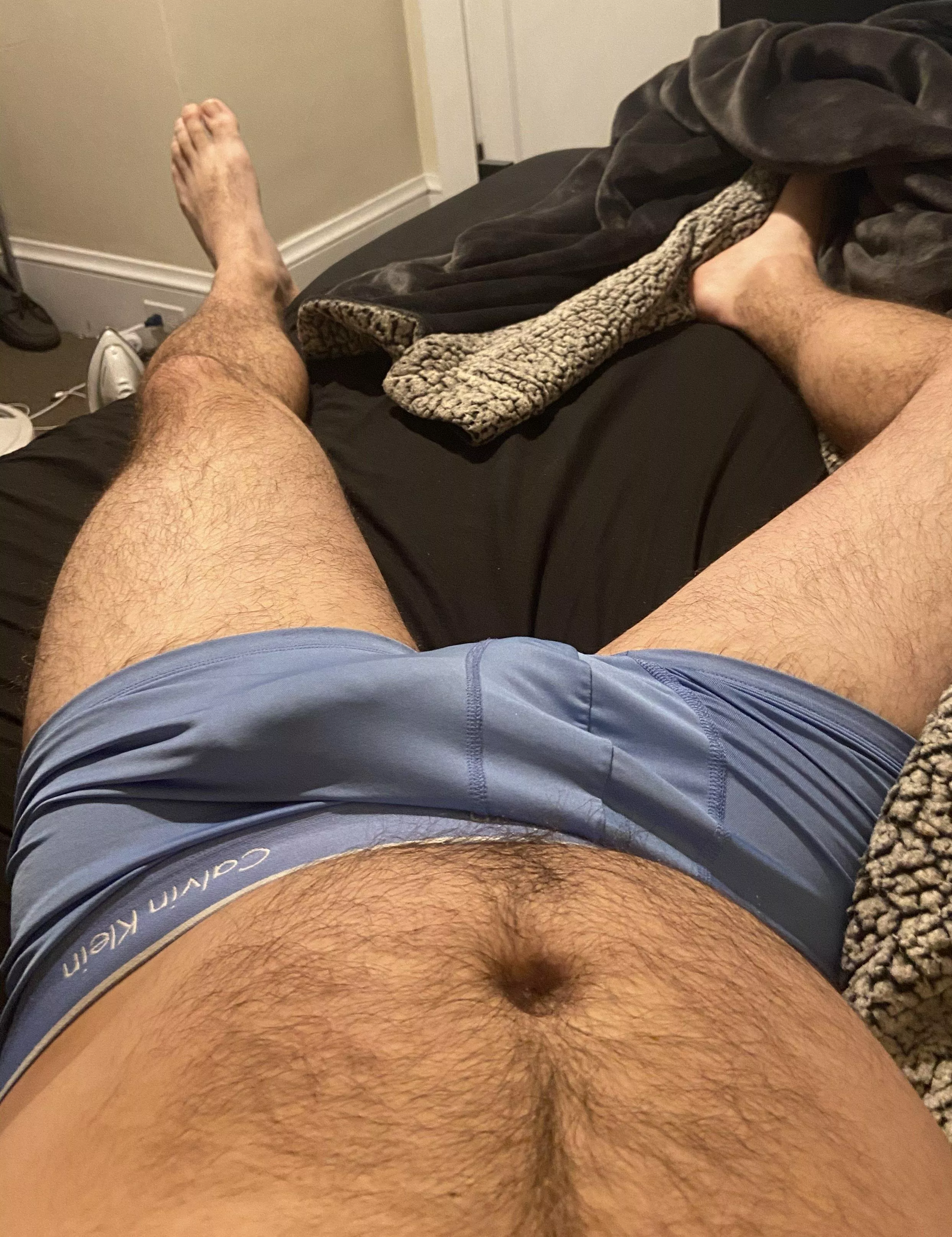 [42] Daddy is horny, who want to taste daddy's cock and help him?