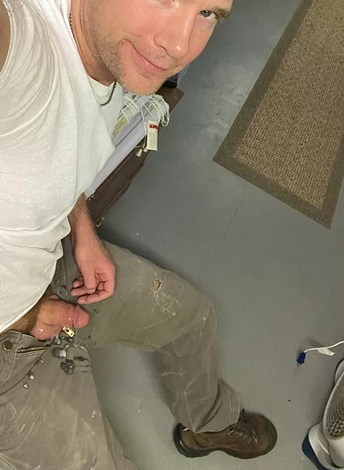 (43) Made a mess while cleaning up a mess.