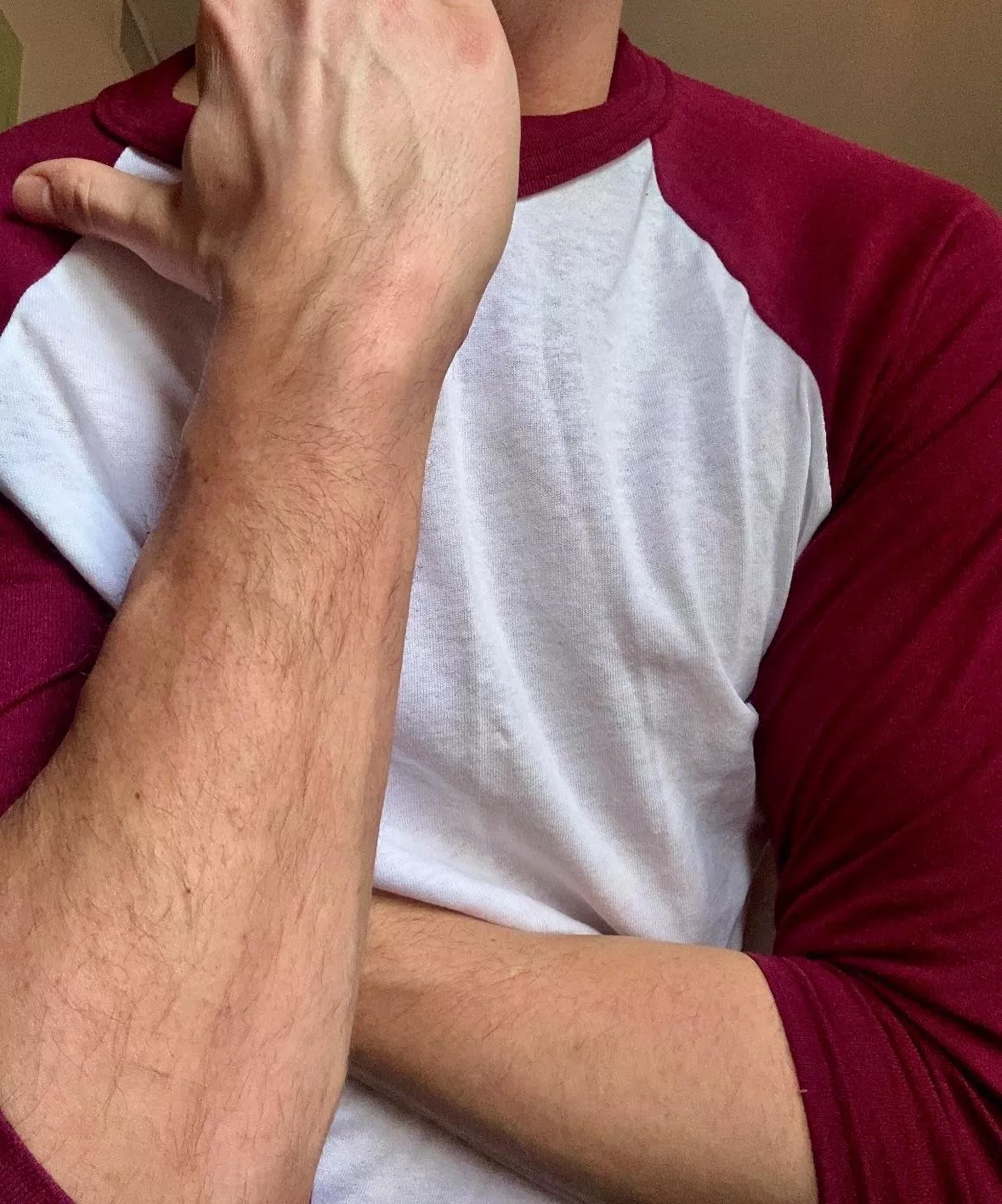 Are veiny arms hot? Asking for a friend