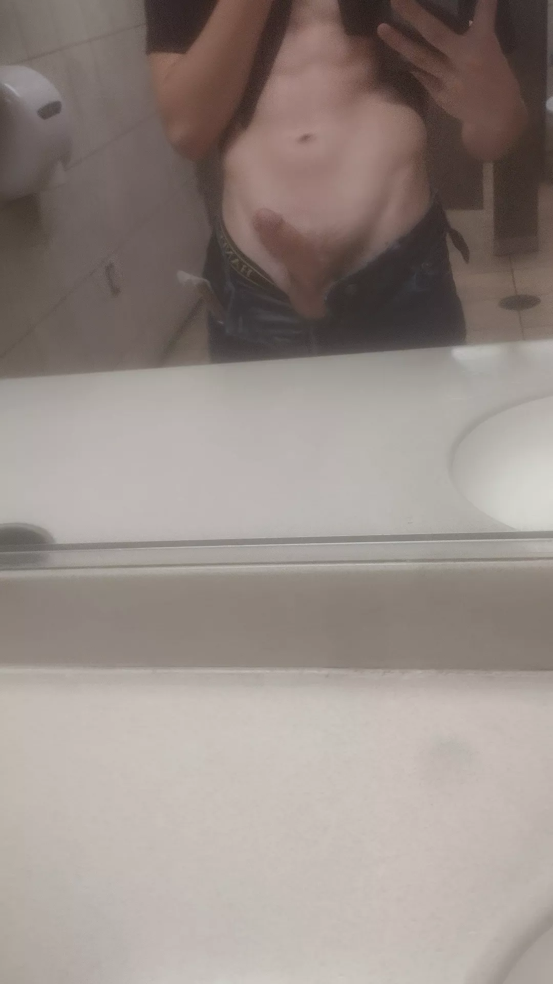 Blurry because someone walked in while I was taking it...