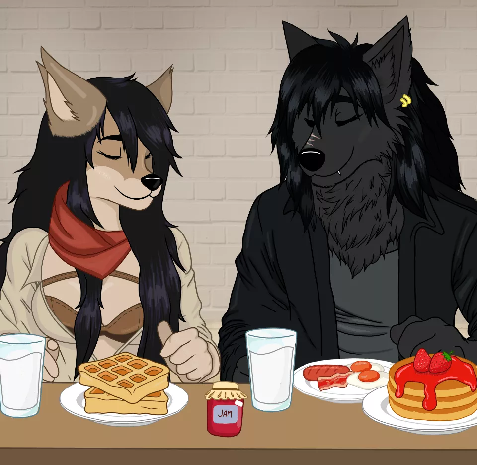 Breakfast 😋 (ych by me)