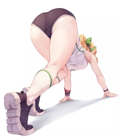 Chloe ready for a sprint (Leviathan) [Princess Connect!]