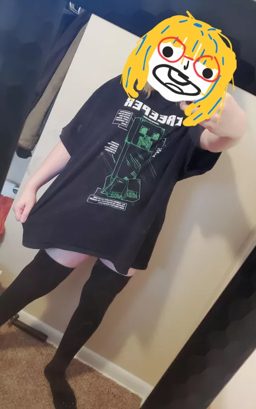 Creeper?? Aww man...